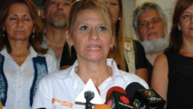 Celia Fernandez, dirigente del Frente Amplio Venezuela Libre