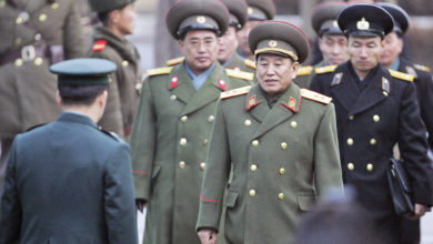 El vicepresidente de Corea del Norte Kim Yong-chol se dirige a Nueva York LEE JIN-MAN/AFP/Getty Images