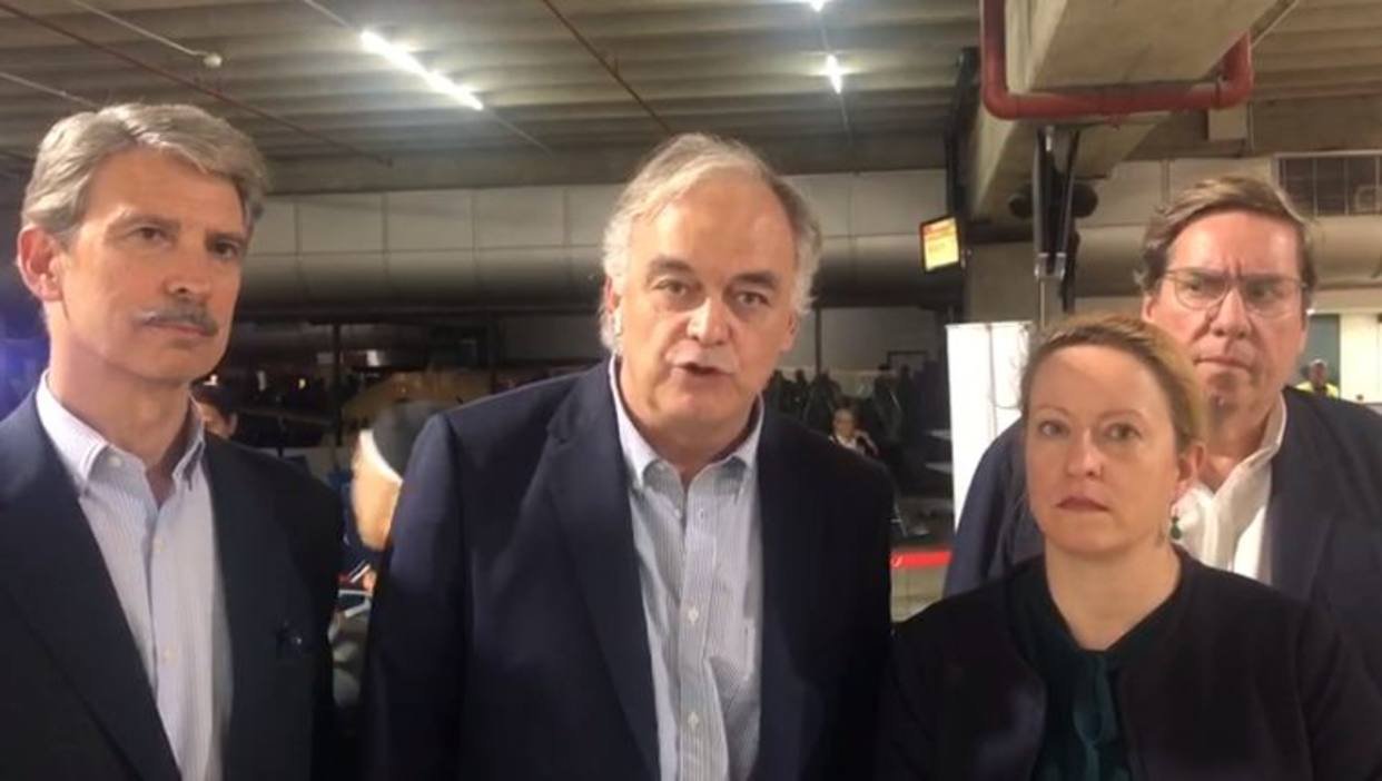 Los eurodiputados que venían a reunirse con Guaidó fueron expulsados de Venezuela.