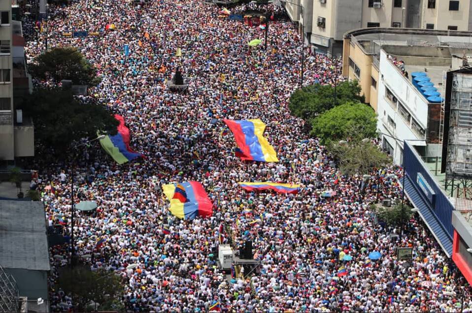 Marcha pro Guaidó