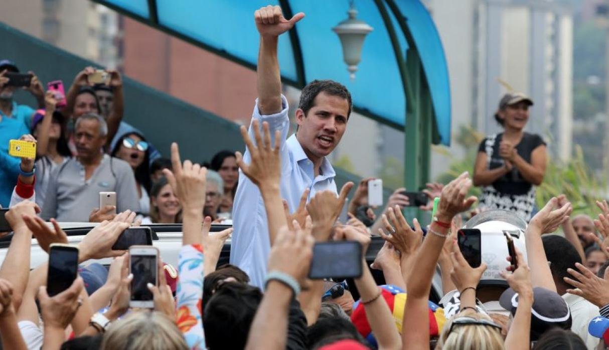 Guaidó llamó a que le acompañen en la Operación Libertad