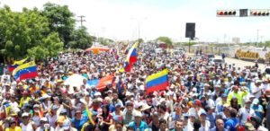 Manifestaciones en apoyo a Guaidó
