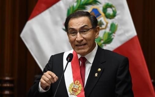 Martín Vizcarra, presidente de Perú