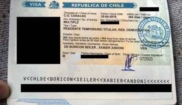 Visa Chilena