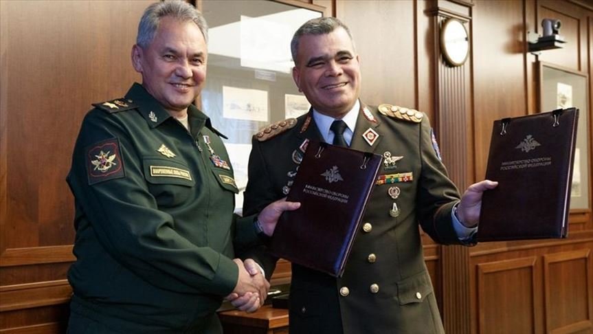 Ministros de Defensa de Rusia y Venezuela