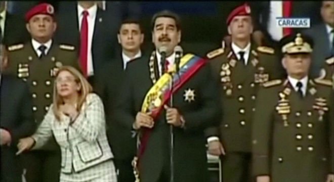 Se cumple un año del atentado contra Maduro