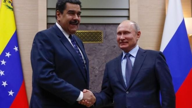 Maduro visitó Rusia para reunirse Con Vladimir Putin