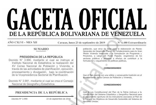 Gaceta Oficial