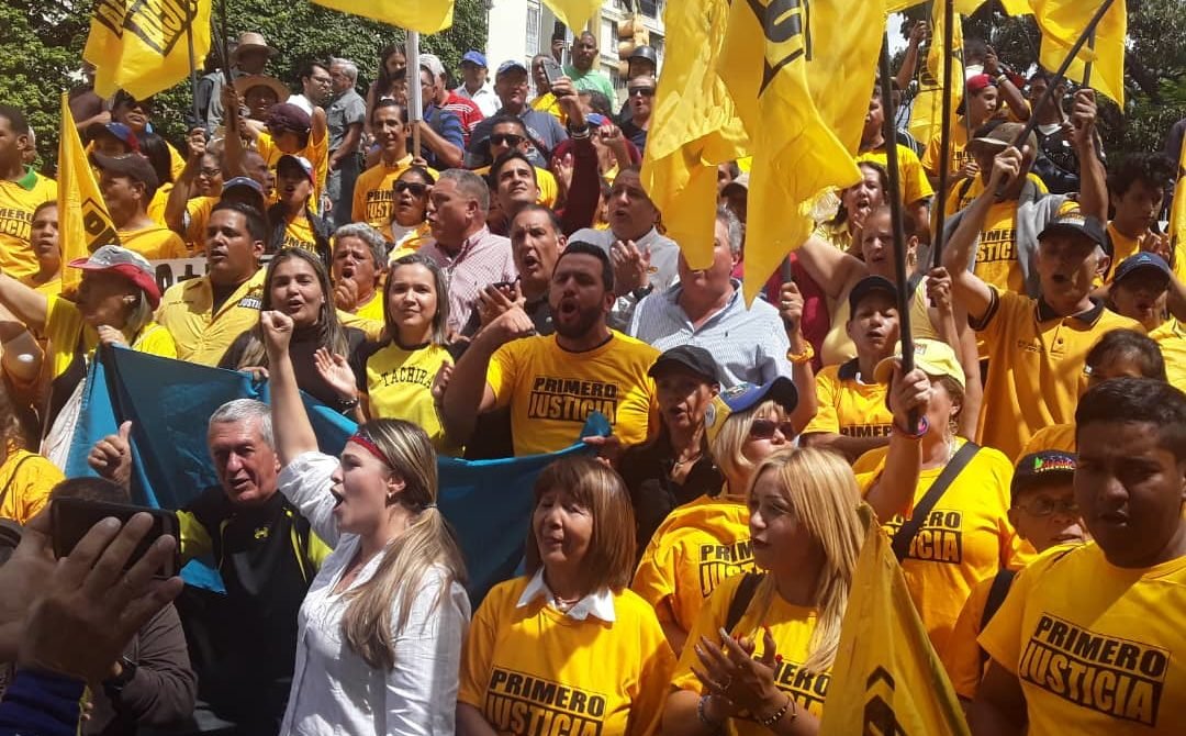 Los zulianos llegaron a Caracas para protestar por las pésimas condiciones de vida de la región