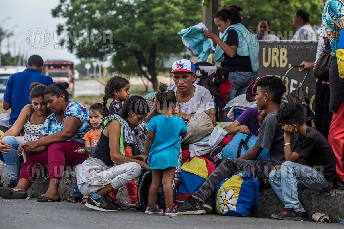 Refugiados venezolanos en Colombia
