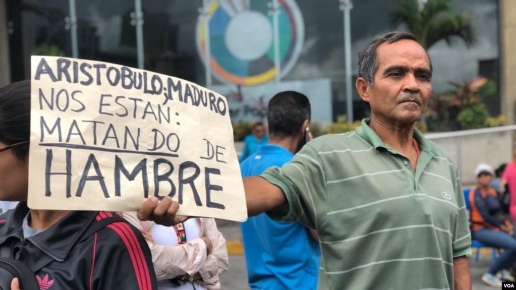 Educadores venezolanos protestan por salarios dignos y condiciones laborales propicias