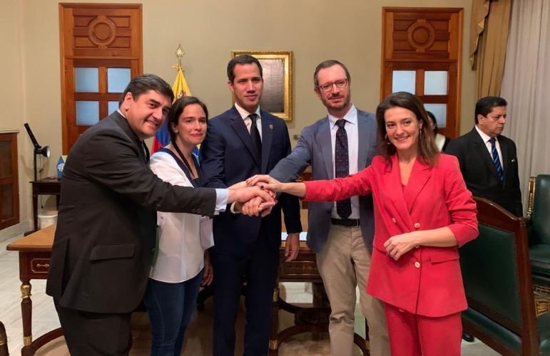 Representantes Españoles asisten al Encuentro Parlamentario Mundial por la Democracia en Venezuela