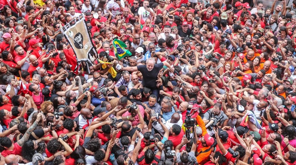 Lula da Silva fue excarcelado