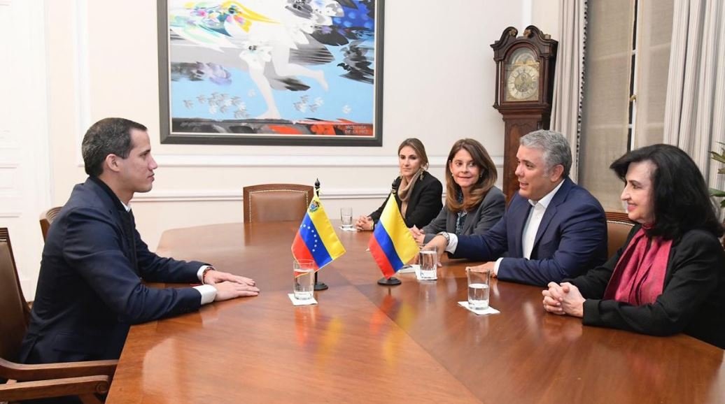 Guaidó y Duque se reúnen en Colombia
