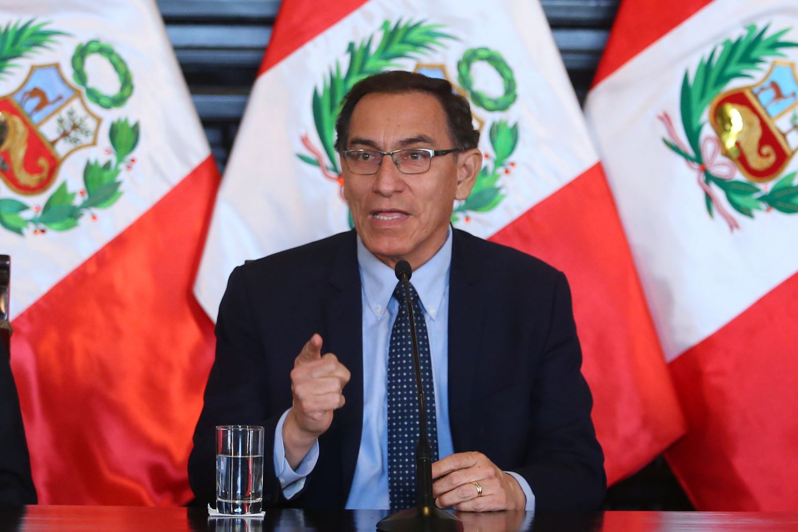 Martín Vizcarra, presidente peruano