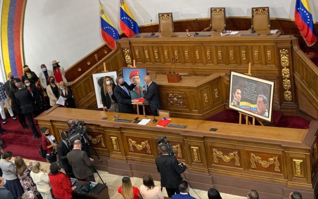 La nueva asamblea estará estará presidida por Jorge Rodríguez