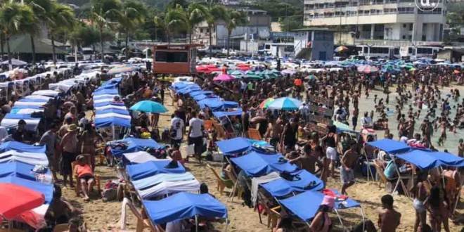 Las playas del municipio Vargas se colmaron de gente, tras la flexibilización del asueto y la propuesta de la celebración de los  carnavales "bioseguros"